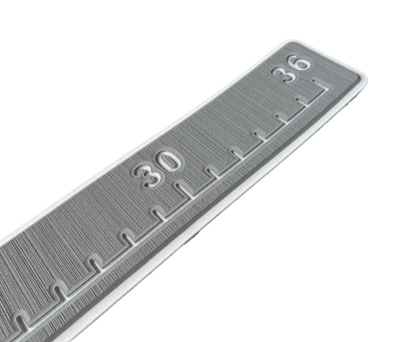 Next Level Inc . | Fish Ruler | SeaDek | 36 inch Fish Measurement Tool | Perfect for Boats and Kayaks | Storm Gray/White - Image 3